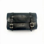 Genuine Leather Eagle Motorcycle Storage Accessory Bag. Fixed Price $40.00.