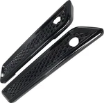 Covingtons Diamondback Saddlebag Hinge Covers Black #C3010-B Harley Davidson. Fixed Price $318.52.