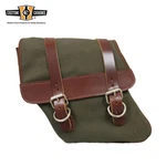 Canvas Left Swing Saddlebag Fits For Harley Dyna 96-UP Fxr 82-99 Army Green. Fixed Price $71.99.