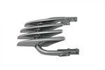 Wyatt Gatling Chrome Luggage Rack For Harley-davidson. Fixed Price $103.99.