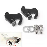 Rotary Latches Kit With Lock Fit For Touring, Softail, Sportster Sissy Bar. Fixed Price $18.65.