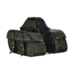 Dream Apparel Genuine Distressed Brown Naked Leather Concealed Carry Saddlebag. Fixed Price $127.99.