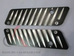 Latch Cover Black Billet Cnc Aluminum Saddlebags Face 4 Harley Touring 1993-13. Fixed Price $21.60.