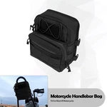 Universal Motorcycle Front Fork Bag Sissy Molle Pouch Handlebar Harley. Fixed Price $32.99.