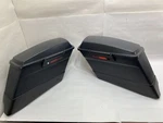 Harley-davidson 98 -13 Saddlebags Black Denim W Extensions. Fixed Price $499.00.