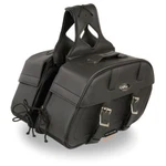 Milwaukee Leather 611 Zip-off Black Pvc Throw Over Rounded Motorcycle Saddlebags. Fixed Price $139.99.