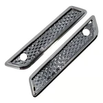 Covingtons Saddlebag Hinge Covers Diamondback Chrome Motorcycle C3010-C. Fixed Price $319.59.