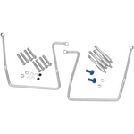 Drag Specialties Saddlebag Support Brackets Fxd (chrome) Pair 77-0044CKNU. Fixed Price $146.21.