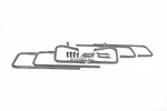 V-twin Chrome Saddlebag Guard Kit 49-2508. Fixed Price $392.41.