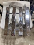 Harley-davidson Flhr & Flht Chrome 4-CHANNEL Luggage Rack Oem 53341-97A. Fixed Price $100.00.
