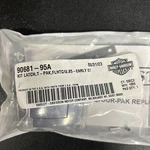 Harley-davidson Tour Pak Latch Kit '85-'06 Flt/fxr/t/d Models P/n 90681-95A. Fixed Price $39.99.