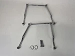2010 Harley-davidson Dyna Super Glide Saddlebag Supports Saddlemen 3501-0345. Fixed Price $39.95.