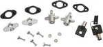 Drag Specialties Soft Saddlebag Lock Kit Chrome. Fixed Price $91.30.