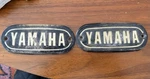 1969 Yamaha R3 DT1 250 350 Fuel Gas Tank Badges Emblems Oem. Fixed Price $40.00.