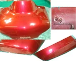 Goldwing 01 To 02 GL1800 Lid Pearl Canyon (illus) Red R259 81125-MCA-780ZM. Fixed Price $120.45.