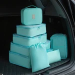 8PCS Travel Storage Bags Set Luggage Packing Cubes Organizer With Multiple Color. Fixed Price $18.39.