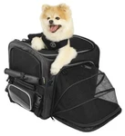 Nelson-rigg Route 1 Dog Carrier Motorcycle Luggage Rack Storage Pet Travel Bag. Fixed Price $183.24.