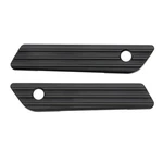 Arlen Ness Saddlebag Latch Covers 10-GAUGE Black Motorcycle Street Bike. Fixed Price $170.95.