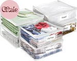 Plastic Storage Bags With Easy-glide Zipper, Pack Of 6, Durable Clear Vinyl. Fixed Price $45.84.