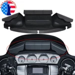 Black Windshield Bag 3 Pocket Pouch Storage For Harley Touring Street Glide 14+. Fixed Price $47.89.
