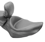 Mustang 79429 Wide Touring Vintage Solo Seat With Driver Backrest. Fixed Price $690.00.