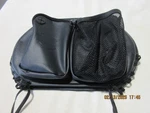 Used Harley Davidson Oem Rider Backrest Pad Organizer Bag 93300098-FITS Newer. Fixed Price $79.95.