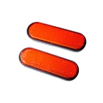 Universal Front Low Fork Leg Reflector Amber Victory Judge Hammer-s Hard. Fixed Price $11.19.