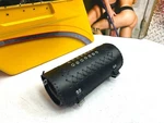 Harley Honda Yamaha Leather Windshield Sissy Bar Fork Tool Bag Pouch. Fixed Price $32.95.