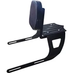 Bdd Black Slot Sissy Bar W/luggage Rack & Backrest For 2-UP Seats 101-032-502. Fixed Price $379.95.