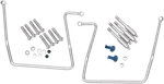 Drag Specialties 35010258 Chrome Saddlebag Support Brackets Fxdl Dyna Low. Fixed Price $150.47.