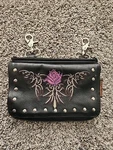 Hot Leathers CPE2008 Clip Pouch Purple Flower Missing Strap. Fixed Price $14.18.