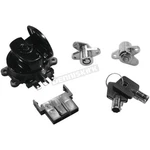 Bikers Choice Black Ignition Switch And Saddlebag Lock Kit - 78404B. Fixed Price $73.99.