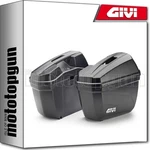 Monokey Black Side Cases - 44 Lt Givi Triumph Tiger 900 2023. Fixed Price $511.02.