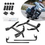 Rear Saddlebag Bracket Guard Crash Bar For Harley Touring Fltrx Flhx Flhtk 23-25. Fixed Price $303.14.