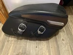 2008 Harley Davidson Road King 105 Yaer Anniversary Hard Leather Bags. Fixed Price $400.00.