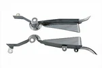 Saddlebag Filler Panel Kit Chrome For Harley Davidson By V-twin. Fixed Price $158.90.