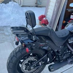 For Harley Fxfb 2018-UP Detachable Passenger Sissy Bar Backrest Rack Docking Kit. Fixed Price $198.99.