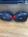 Givi V35 Monokey Side Motorcycle Bags Set Of 2 Has Mounting Hardware. Fixed Price $300.00.