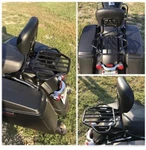 Detachable 2-UP Luggage Rack For Harley Touring Road King Street Glide 09-22 18. Fixed Price $45.00.