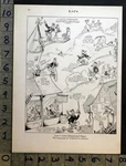 1929 Dr Theodor Seuss Geisel Scotland Language Comic Cartoon Print FC4135*. Fixed Price $48.95.