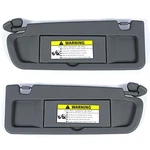 Pair Sun Dark Gray For 2006-2011 Honda Civic Visors Left & Right Set. Fixed Price $28.26.