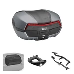 Set Bauletto Givi V58 Maxia Graphite Red For Bmw 1200 Gs 2004-2012. Fixed Price $778.92.
