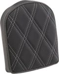 Drag Specialties Sissy Bar Pad - Double Diamond Silver 7" Harley Davidson. Fixed Price $108.95.