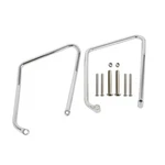 Saddlebag Support Brackets Chrome For Harley Sportster Xl 883 1200 2004-2016 15. Fixed Price $33.80.