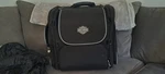 Harley-davidson Bar & Shield Zippered Touring Luggage Bag Black Nylon Used Good. Fixed Price $149.95.
