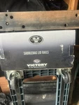 Victory Nib Lid Rails Kit-saddlebag. Fixed Price $299.00.