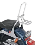 Drag Specialties Chrome Square Harley Sissy Bar Luggage Rack DS-720083 C3. Fixed Price $90.00.