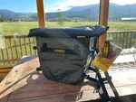 Nelson-rigg Saddlebag Black Sierra SE-3050-BLK Left Side. Fixed Price $75.00.