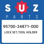 95700-24871-000 Suzuki Lock Set,tool Holder 9570024871000, New Genuine Oem Part. Fixed Price $75.79.