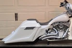 Gangsta Saddlebags & Fender Inch Harley Davidson Touring 1997-2008 Stretched. Fixed Price $1082.00.